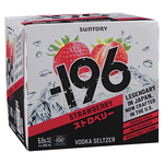 Minus 196 Strawberry Seltzer 4pk x 12oz cans