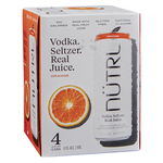 Nutrl Nutrl Orange Vodka Seltzer 4pk x 12oz cans