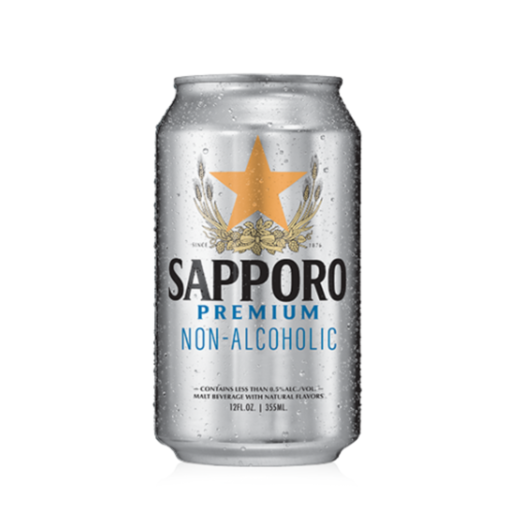 Sapporo Sapporo Premium Non Alcoholic Japanese Lager  6pk x 12oz cans