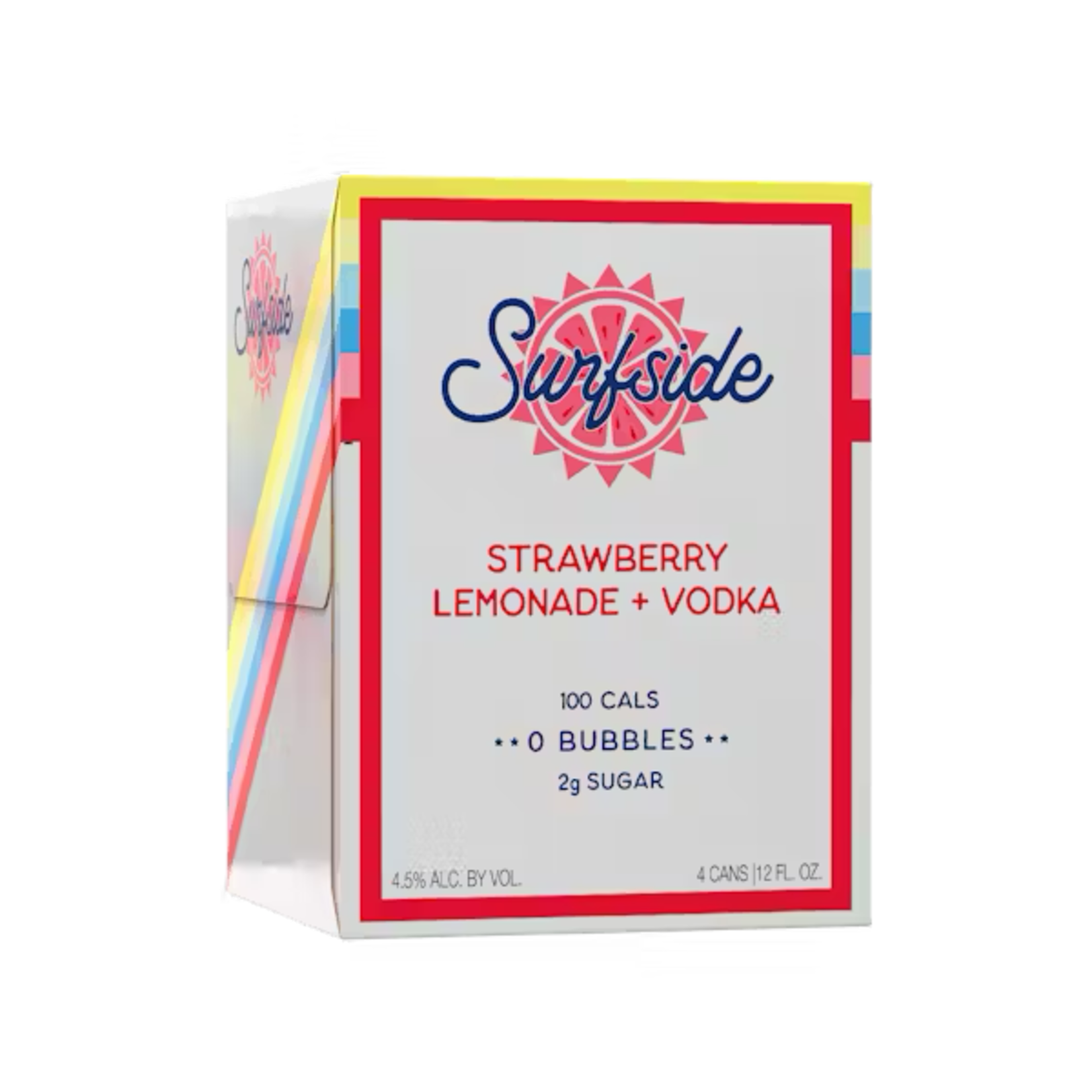 Surfside Strawberry Lemonade Vodka 4pk x 12oz cans
