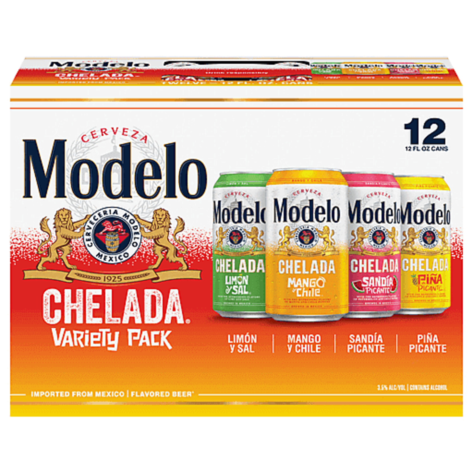 Modelo Modelo Chelada Variety 12pk x 12oz cans