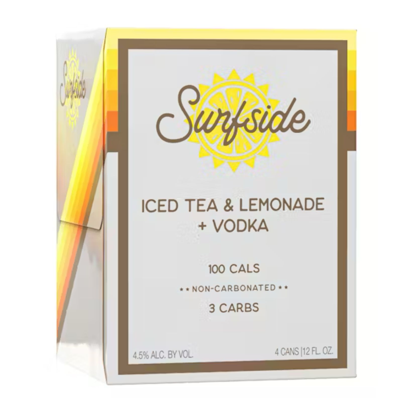 Surfside Iced Tea Lemonade Vodka 4pk x 12oz cans