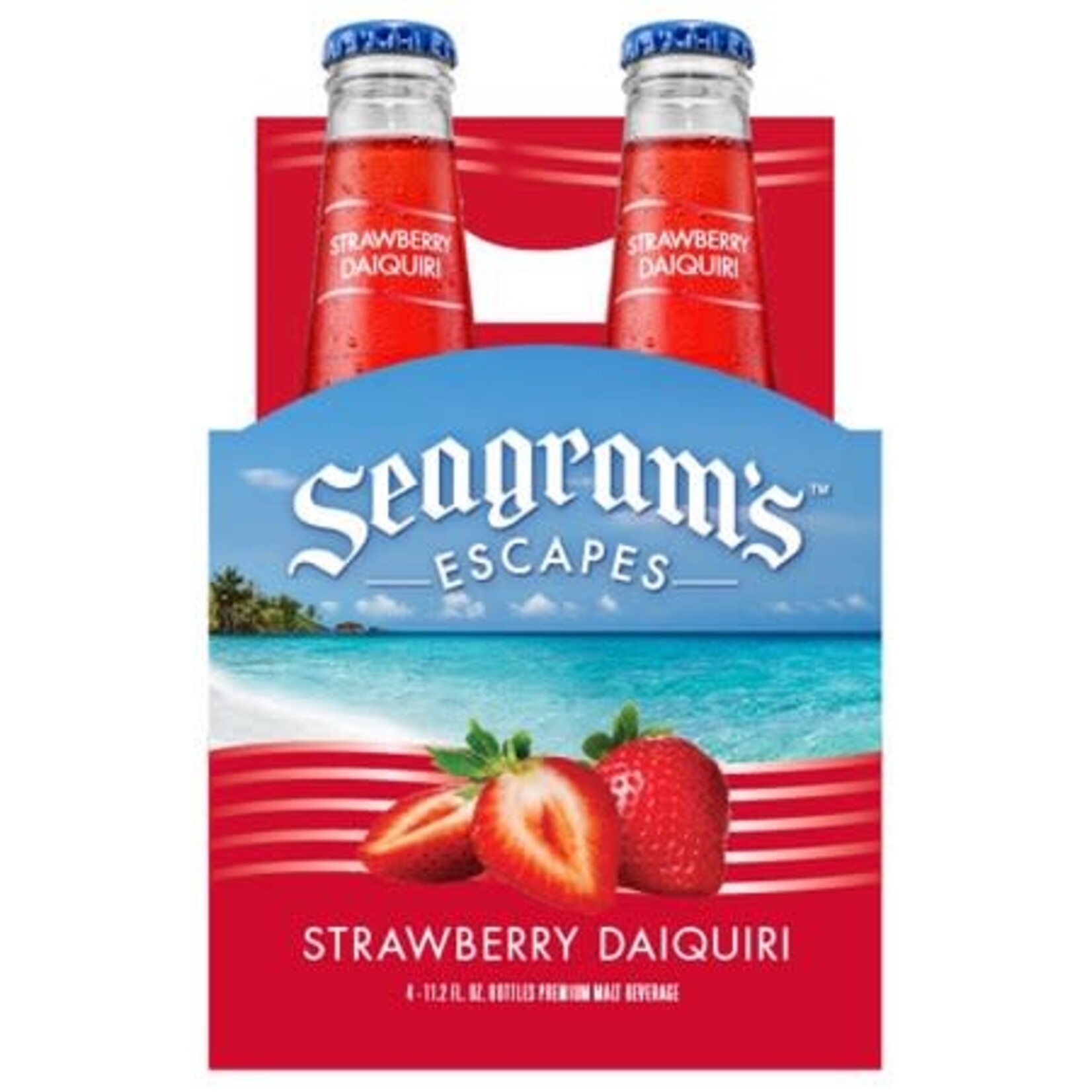 Seagrams Seagram’s Escapes Strawberry Daiquiri 4pk x 11.2oz bottles