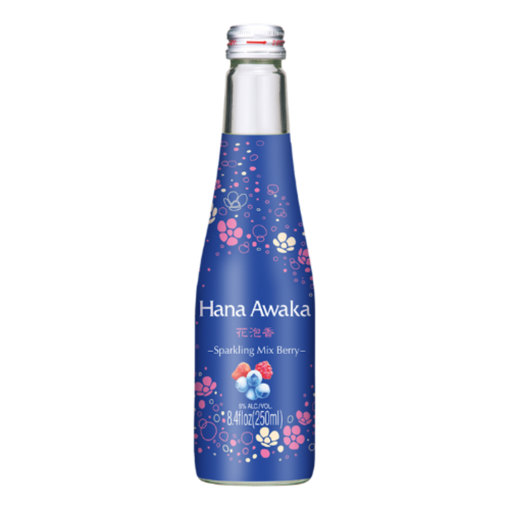 Ozeki Hana Awaka Sparkling Berry Sake 250mL