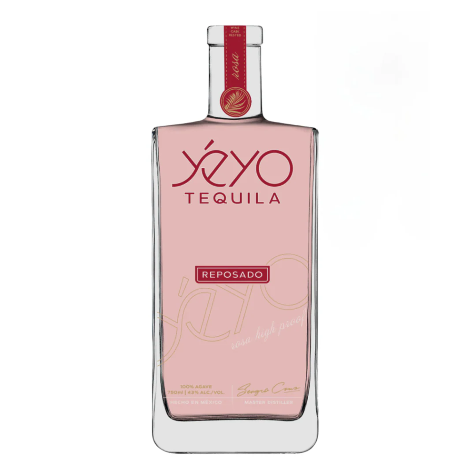 Yeyo Tequila Rosa Reposado 750mL