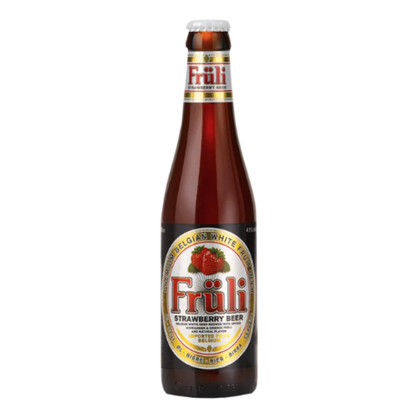 Fruli Strawberry Beer 4pk x 11.2oz bottles