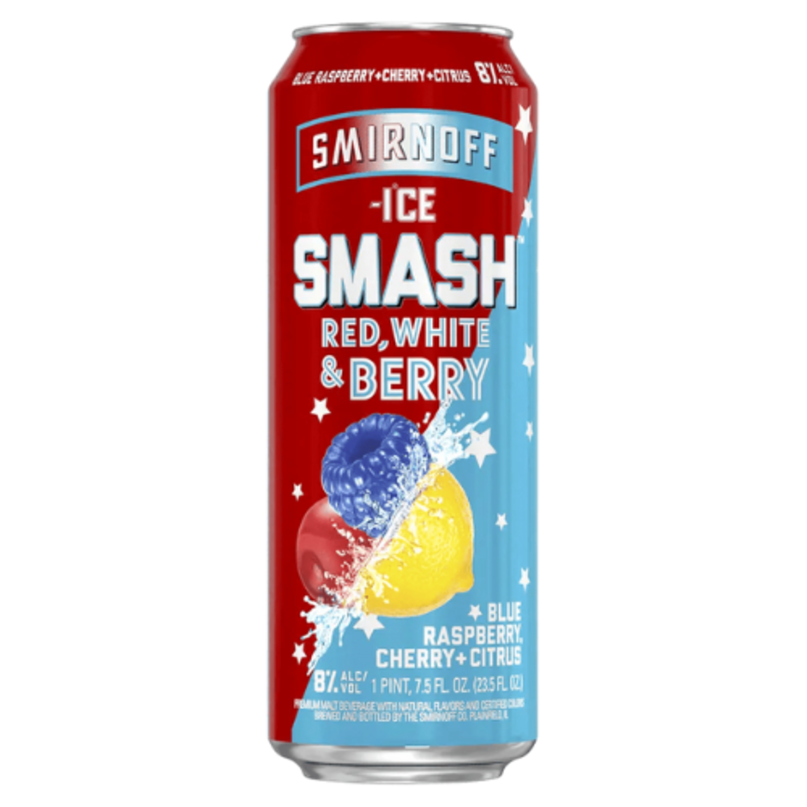 Smirnoff Smirnoff Smashed Red White Berry 1pk x 23.5oz can