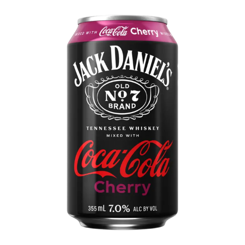 Jack Daniels Jack & Coke Cherry 4pk x 12oz cans - Fenwick Liquor