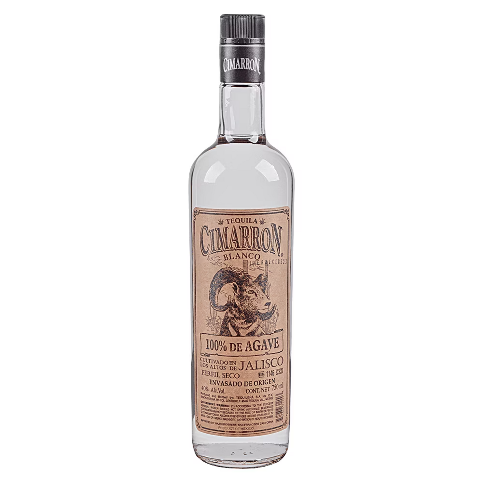 Cimarron Blanco Tequila 750mL