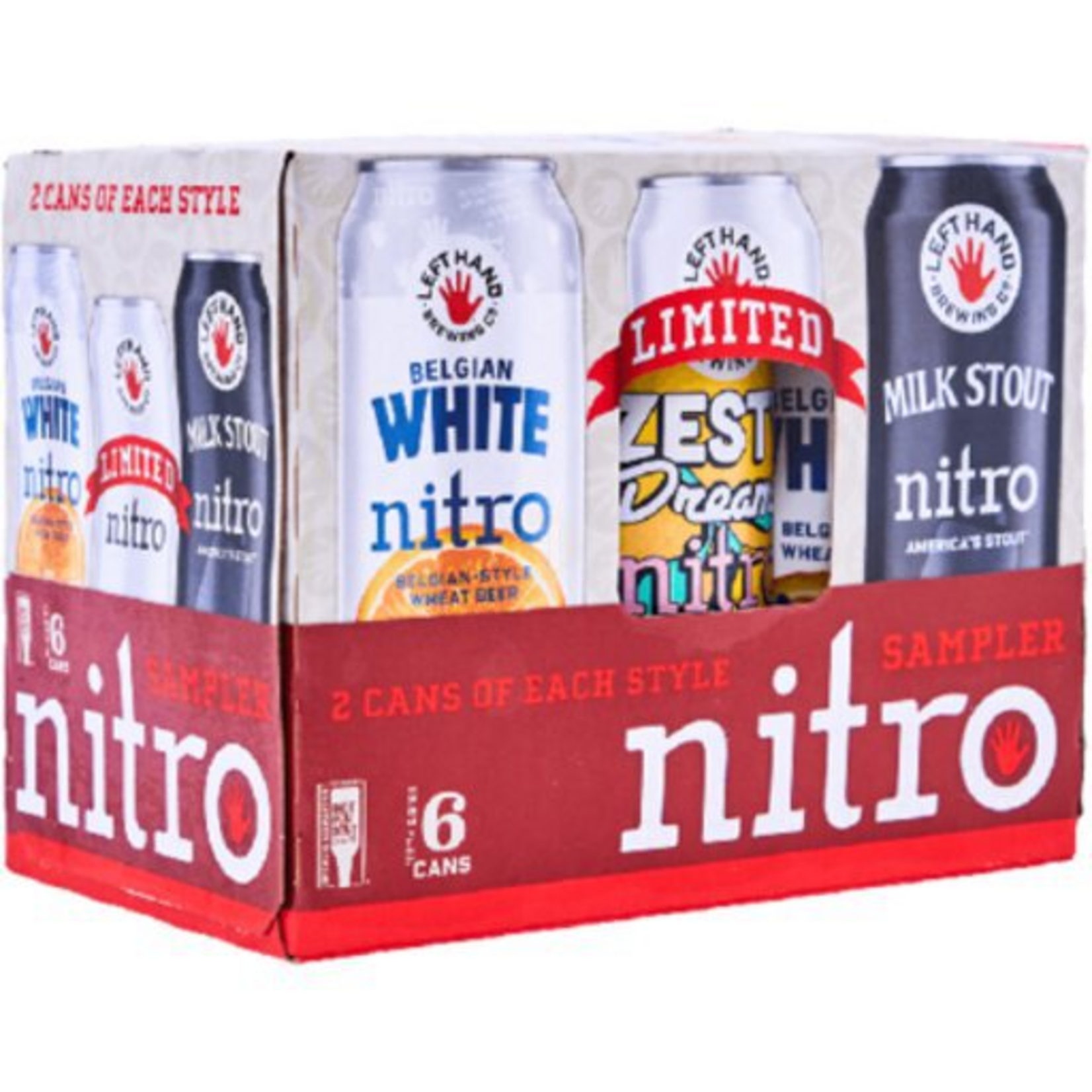 Left Hand Brewing Left Hand Variety 6pk x 12oz cans