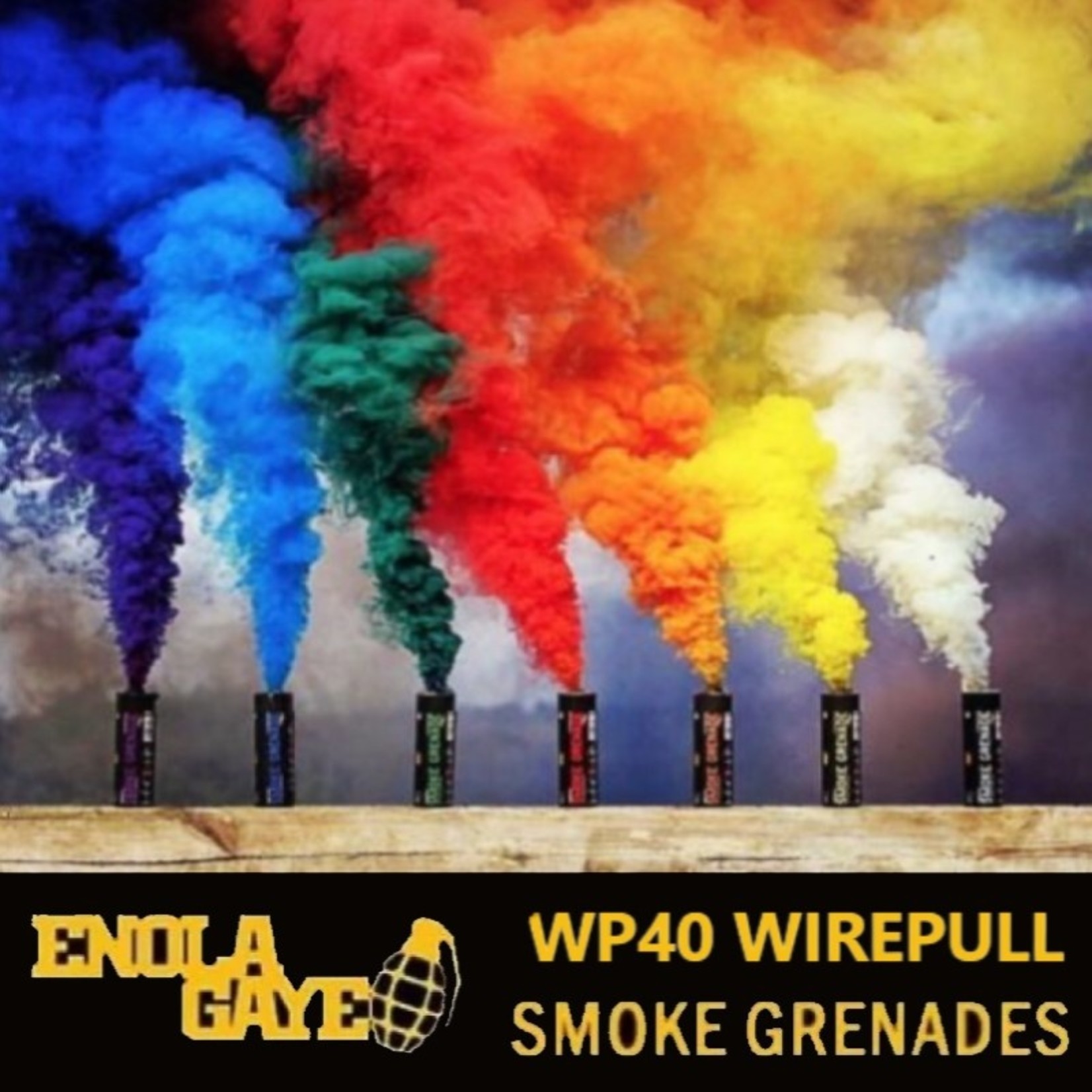 WP40 (Medium) Smoke Grenades