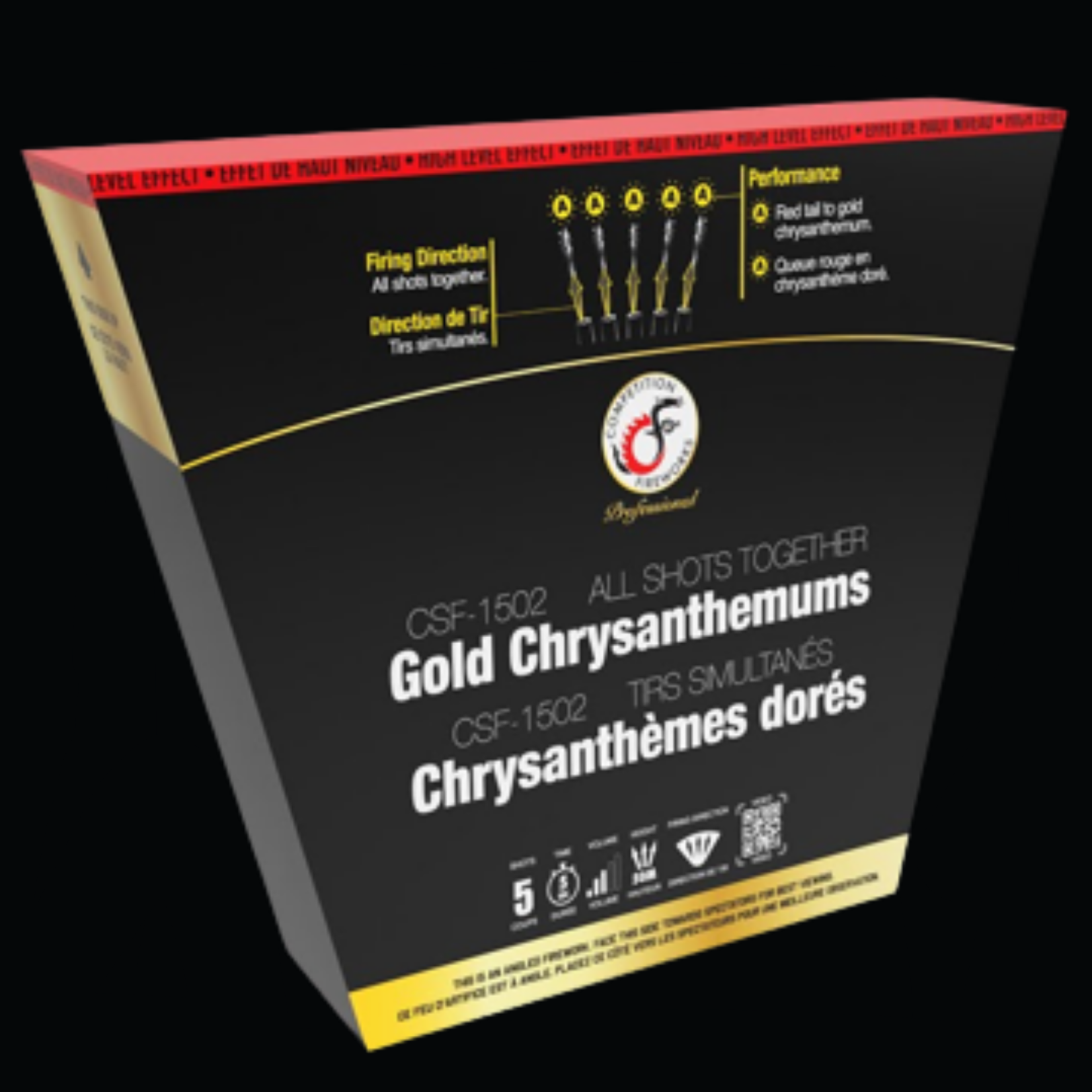 CSF-1502 :  Gold Chrysanthemums