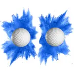 Gender Golf Ball BLUE 2/pk
