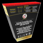 CSF - 1300 Combo: Brocade/Blue stars & Gold mine to Brocade/Gold Strobe