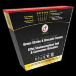 CSF - 1505 : Green Strobe and Brocade Crowns
