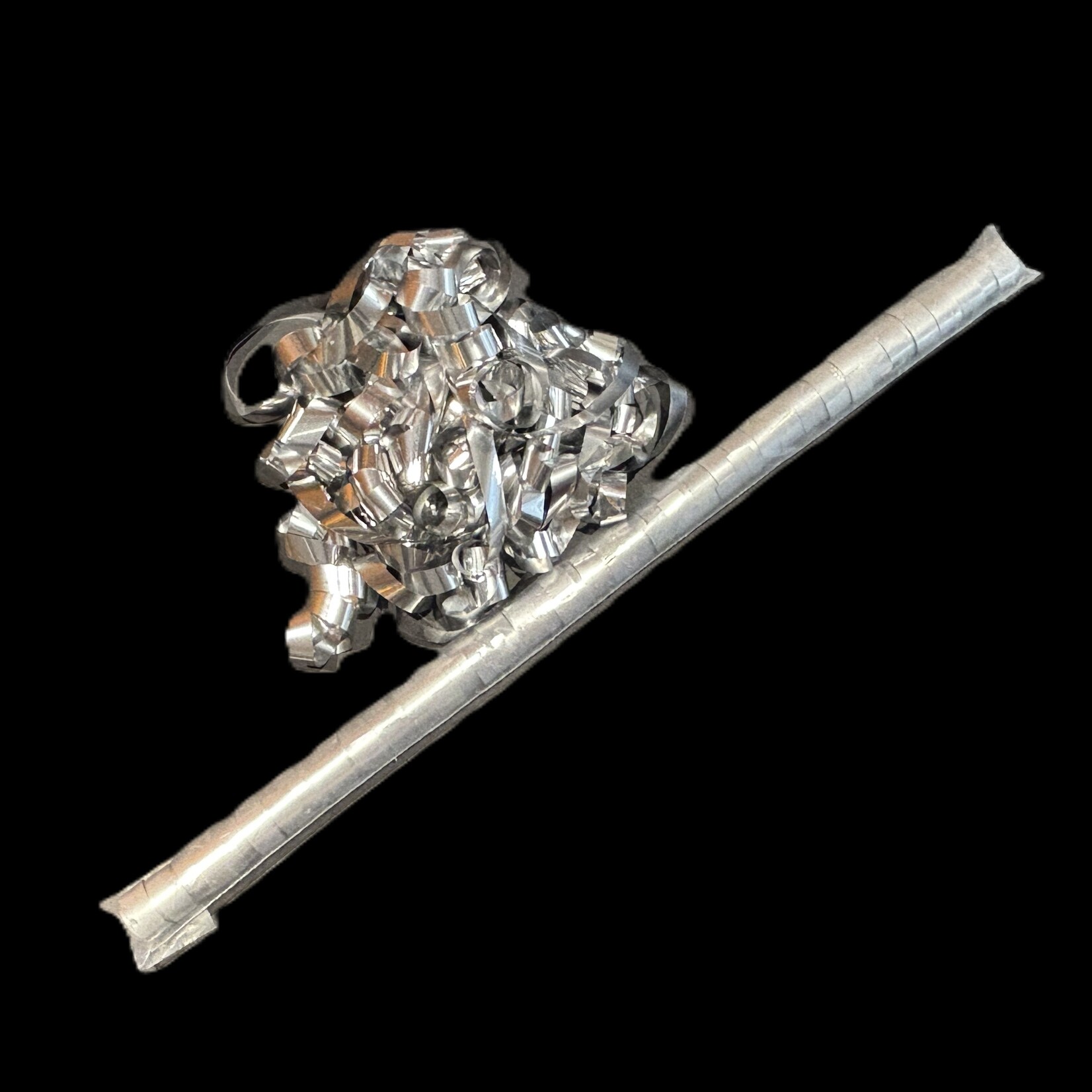 Streamer Sleeve - Mylar Silver