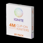 20 pack 4m Clip-On Igniters IGNITE