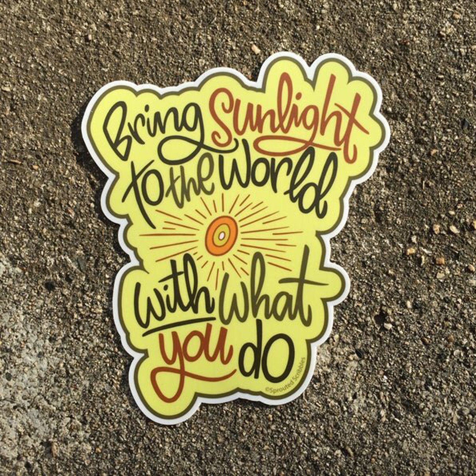 Sprouted Scribbles Sprouted Scribbles Sticker