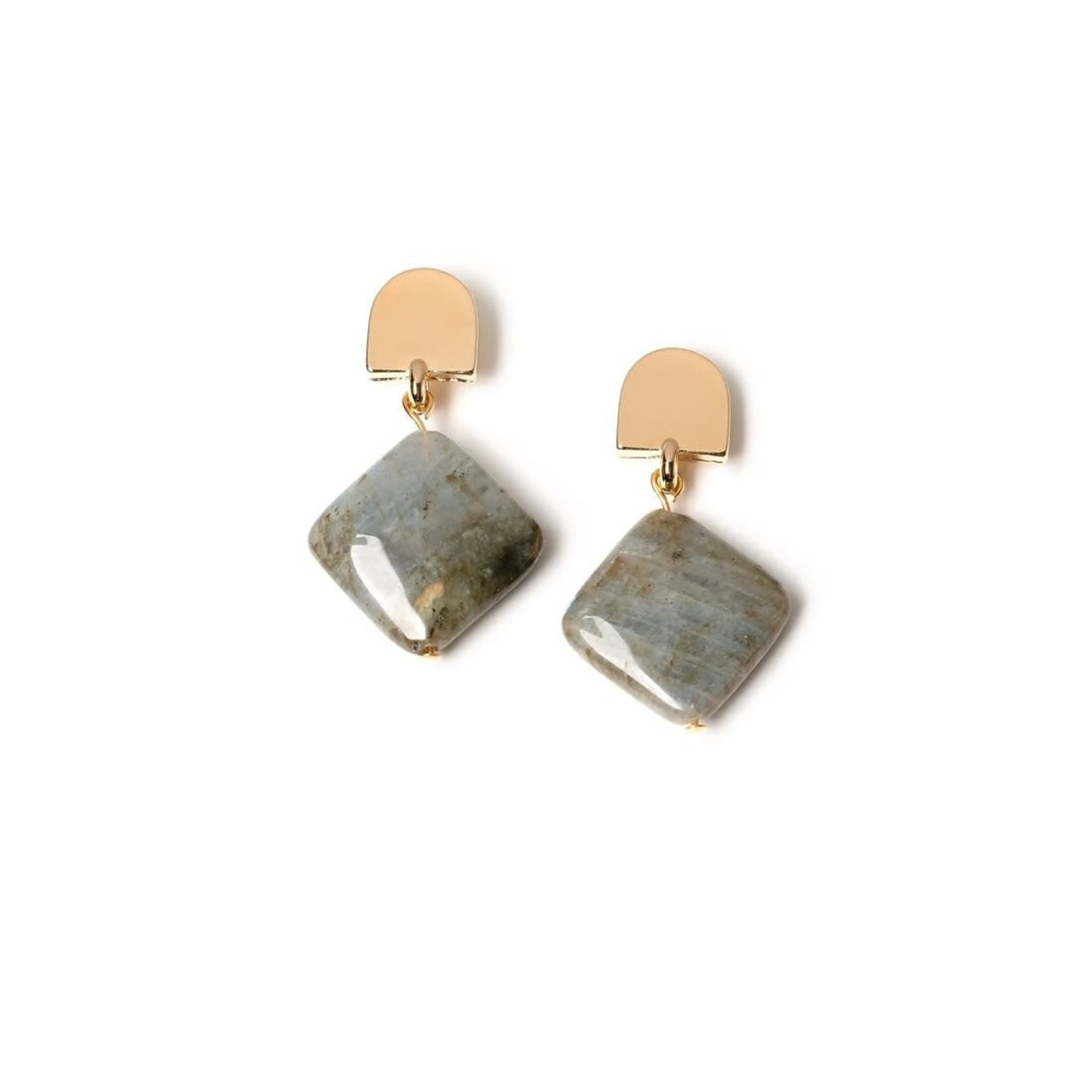 VUE by SEK Gold Dome Earrings