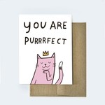 Aviate Press You are Purrfect Card