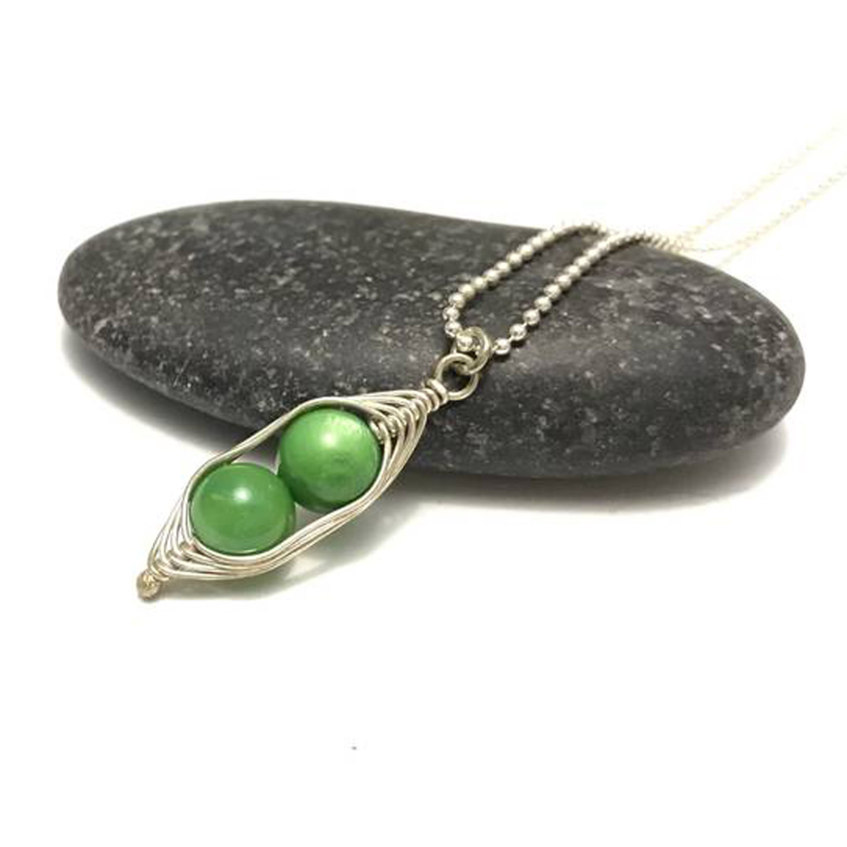 Rising Jewelry Lucky Peapod Necklace