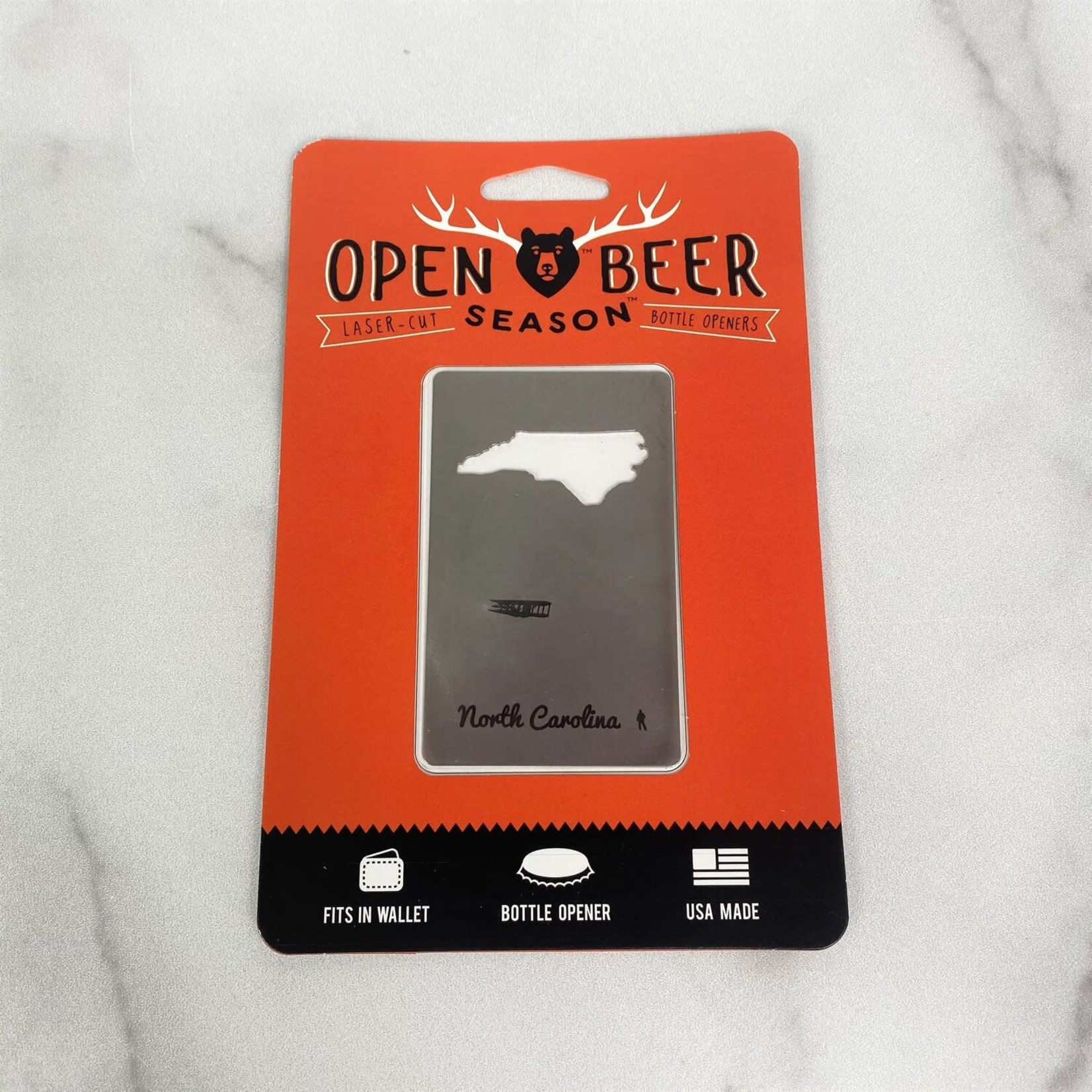 NC Card Bottle Opener