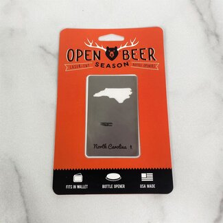 NC Card Bottle Opener