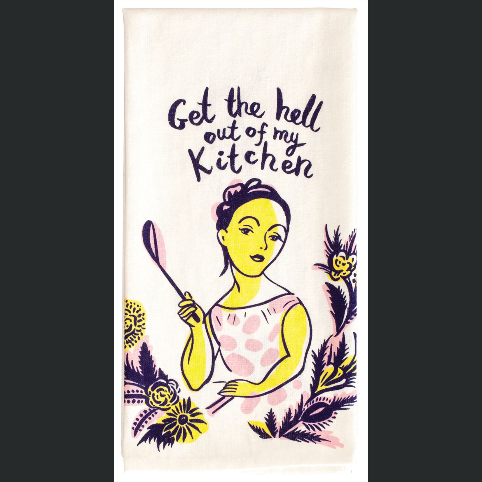 Blue Q Dish Towel- I Saute Funny Kitchen Decor Absorbent Cotton Cute – Spot