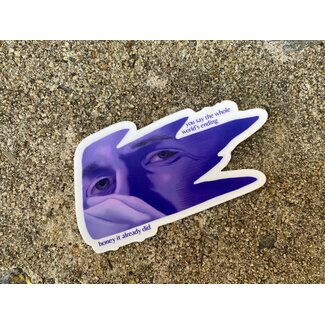 Mutually Assured Construction Bo Burnham All Eyes on Me Sticker