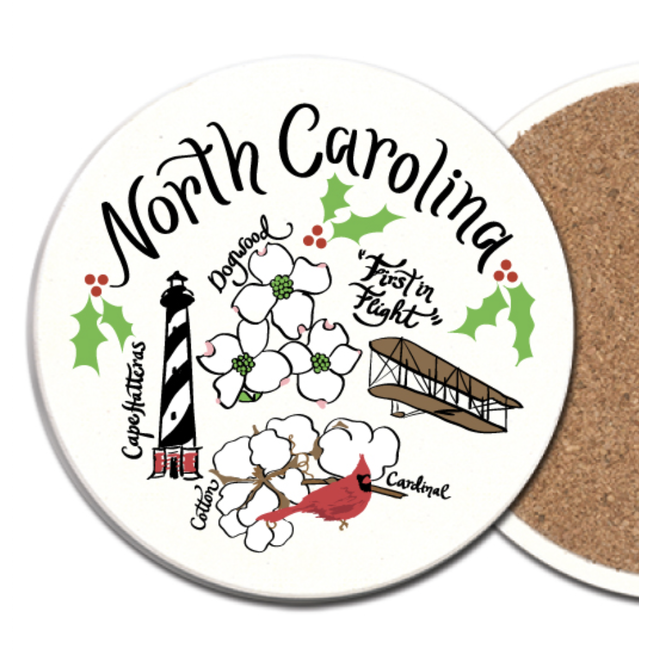 Local Stone Coaster Round