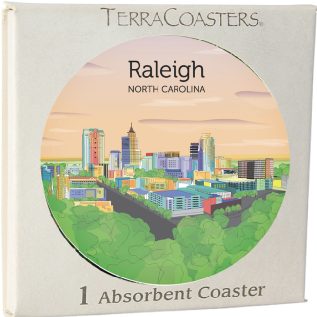 Local Stone Coaster Round