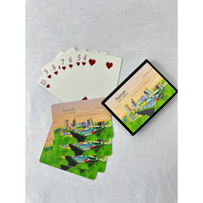 yellowDog : creative DECO Card Deck - Raleigh Skyline