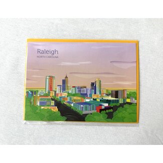 yellowDog : creative Raleigh Skyline Notecard yellowDog : creative Raleigh Skyline Notecard