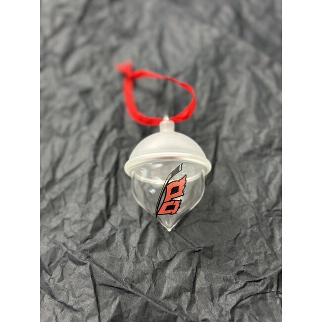 Zacto Glass Handblown Carolina Hurricanes Ornament - 3 Designs