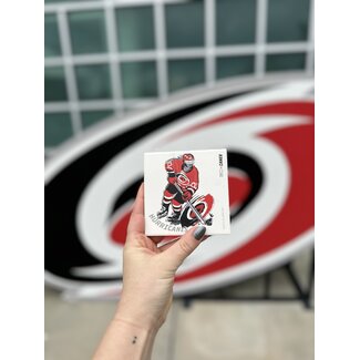 Carolina Hurricanes Coaster - Jillian Ohl Artwork