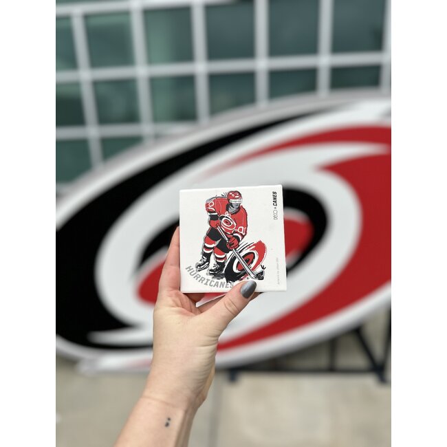 Carolina Hurricanes Coaster by Jillian Ohl
