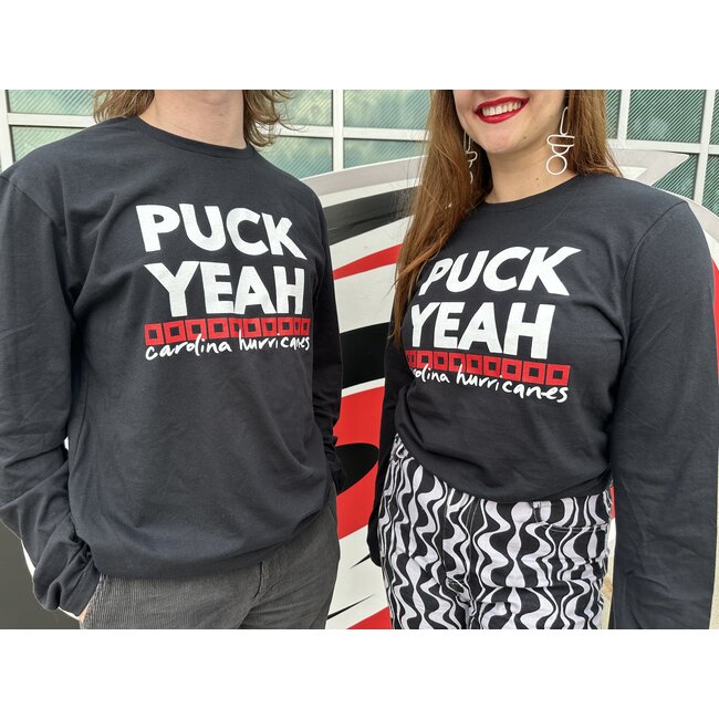 Mutually Assured Construction Canes Puck Yeah Long Sleeve Shirt - Unisex