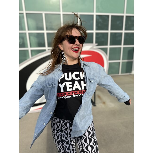 Mutually Assured Construction Canes Puck Yeah Long Sleeve Shirt - Unisex