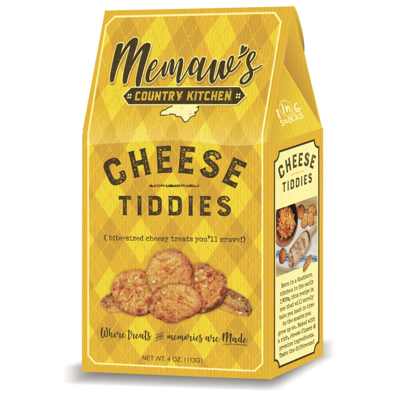 Carolina Kettle Chips MeMaw's Cheese Tiddies