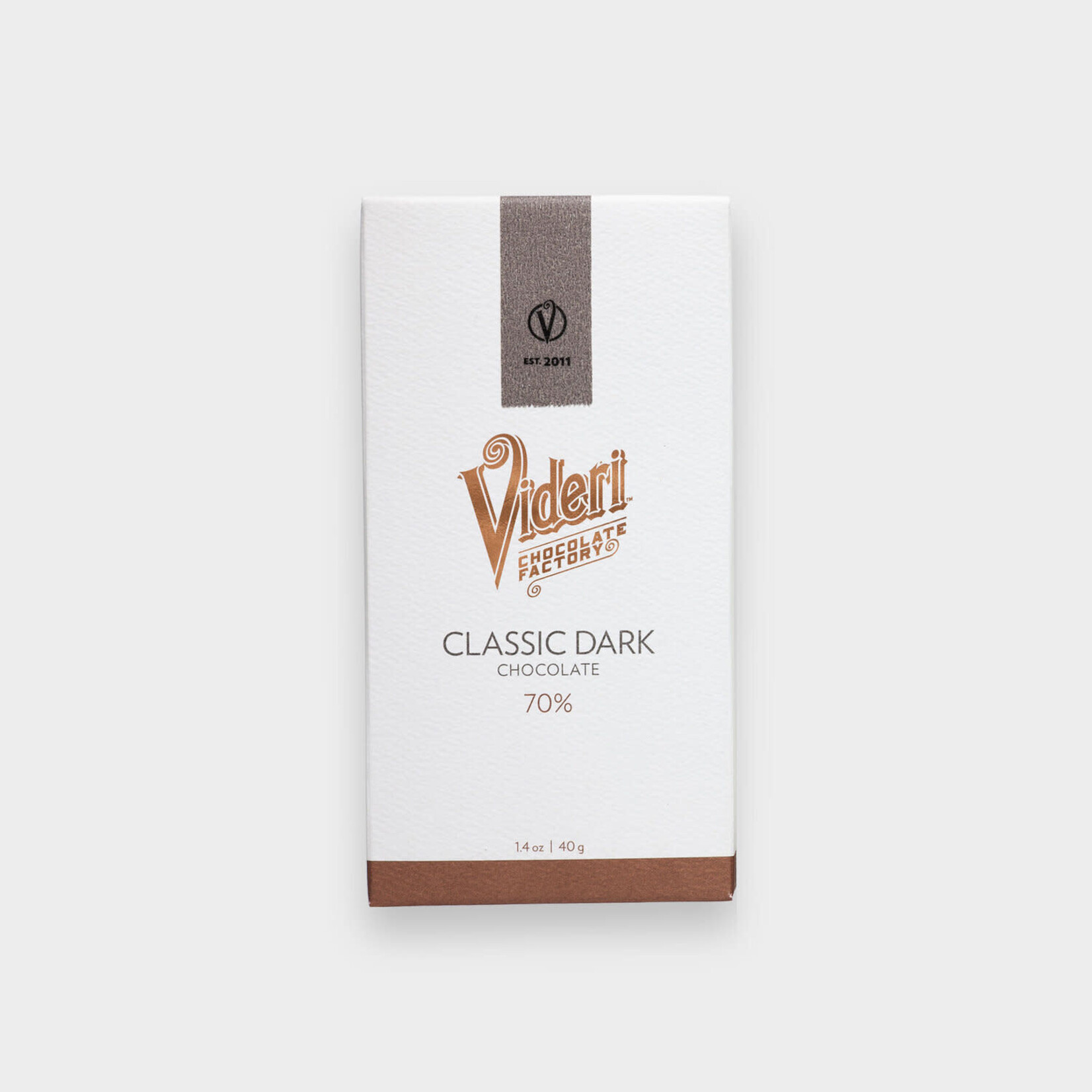 Videri Chocolate Factory Videri Chocolate Bar 1.4 oz Classic Dark