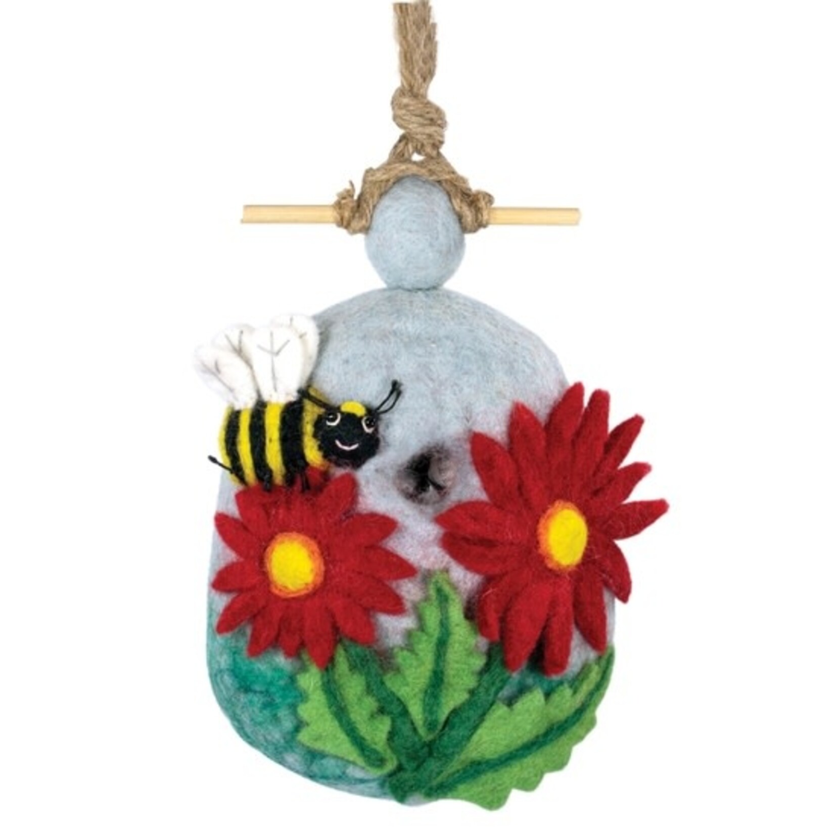 Felt Birdhouse Bumblebee