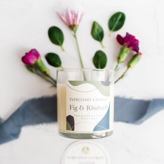 Evercoast Candles Evercoast Candle - Fig + Rhubarb 8.5 oz Glass