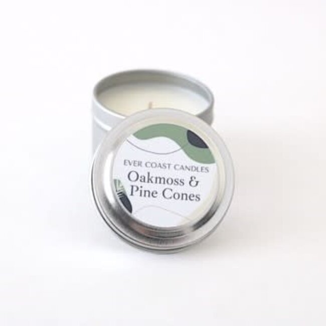 Evercoast Candles Evercoast Candle - Oakmoss + Pine Cones 2.0 oz Tin