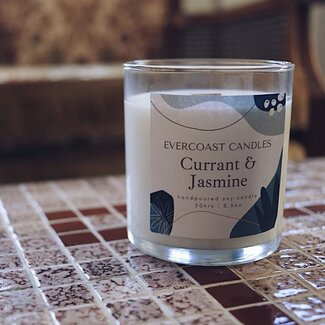 Evercoast Candles Evercoast Candle - Currant + Jasmine 8.5oz Glass
