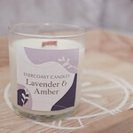 Evercoast Candles Evercoast Candle - Lavender + Amber Candle 8.5oz Glass
