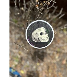 Mutually Assured Construction Love You to Death Skull Sticker