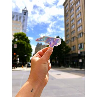 Mutually Assured Construction Y'all Means All NC Sticker Mutually Assured Construction Y'all Means All NC Sticker