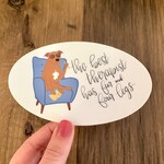Ruff Sketch Designs Dog Therapist Sticker