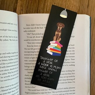 Ruff Sketch Designs Groucho Marx Quote Bookmark