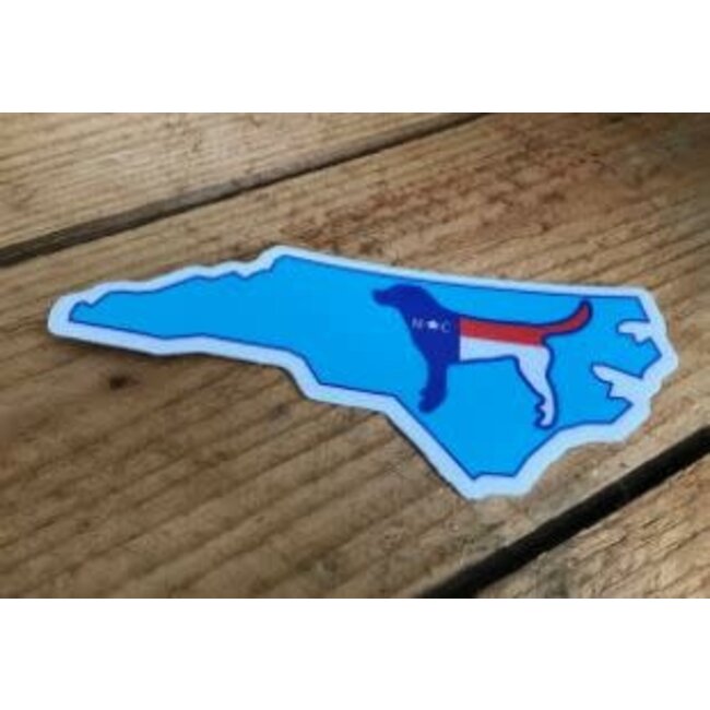 Labrottie Creations Labrottie Sticker NC Teal Dog